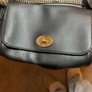 Black Authentic Coach cross body